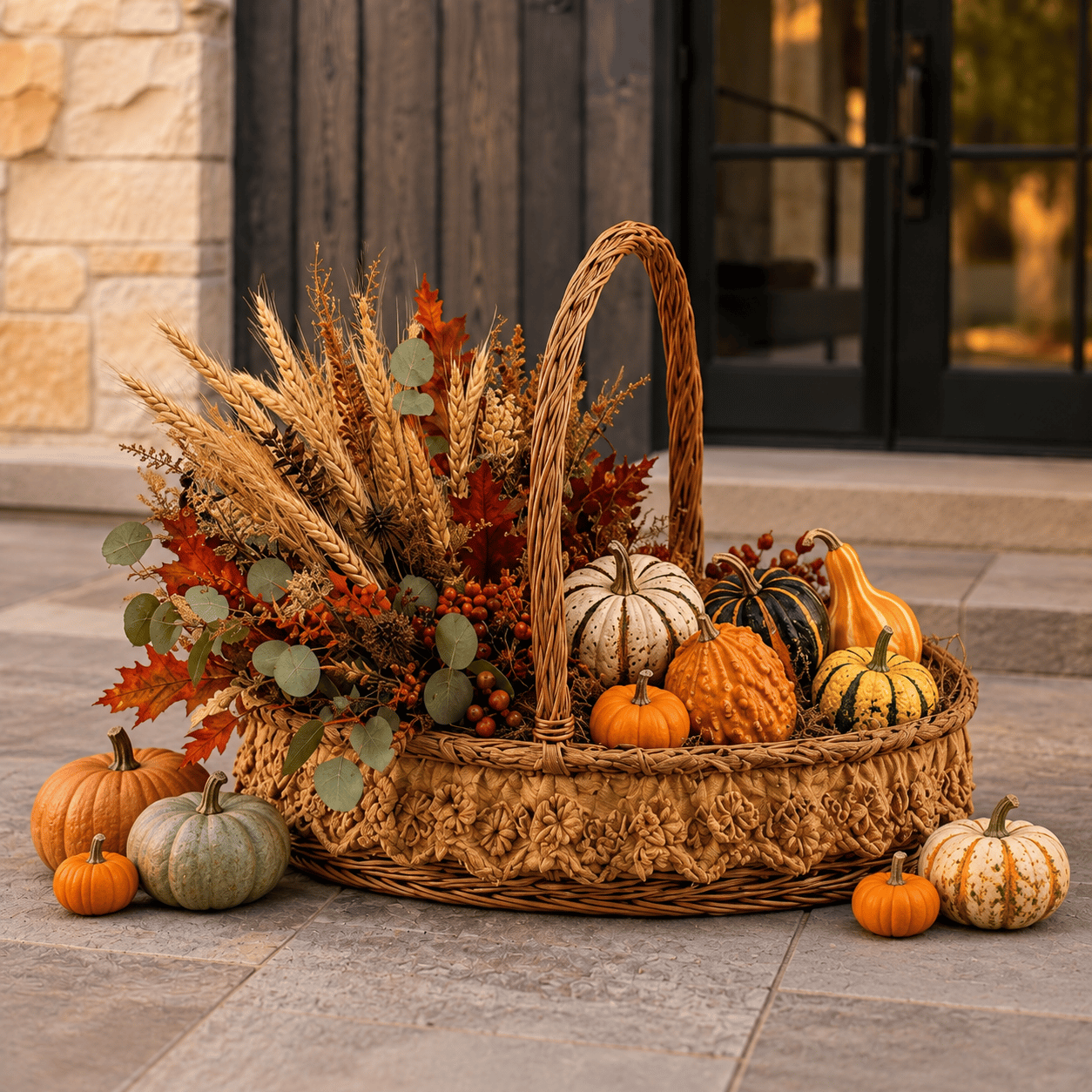 Autumn Botanical Basket