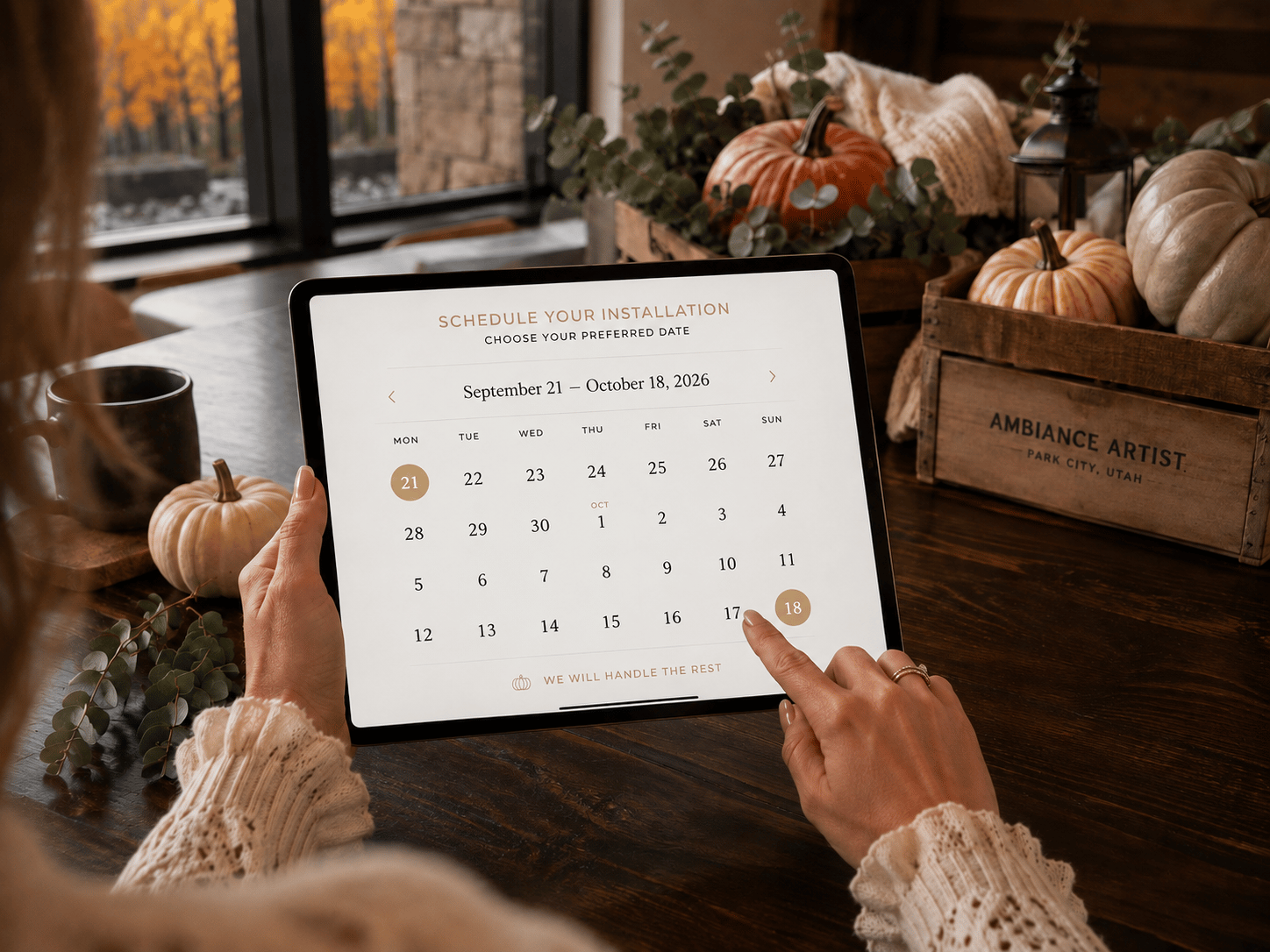 SCHEDULE YOUR INSTALLATION